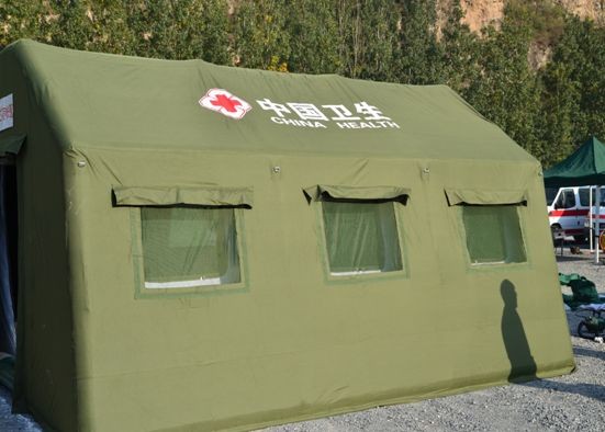 平川军用充气帐篷